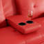 Canapé-lit pliant double en cuir 67 po avec table basse 67 po-189073475