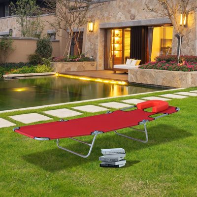 Chaise longue inclinable Himes