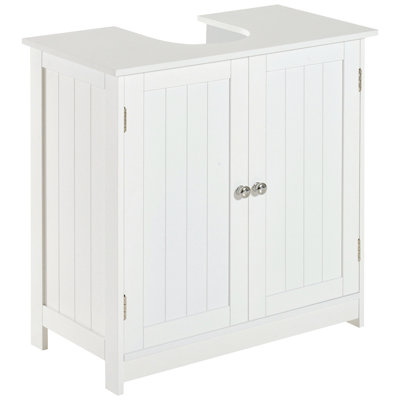Meuble-lavabo sur pied 24 po - Blanc