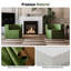 1 Seater Velvet Sofa