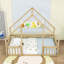 Lit de plancher en bois en forme de maison avec construction et garde-corps-1468452559-1468452557
