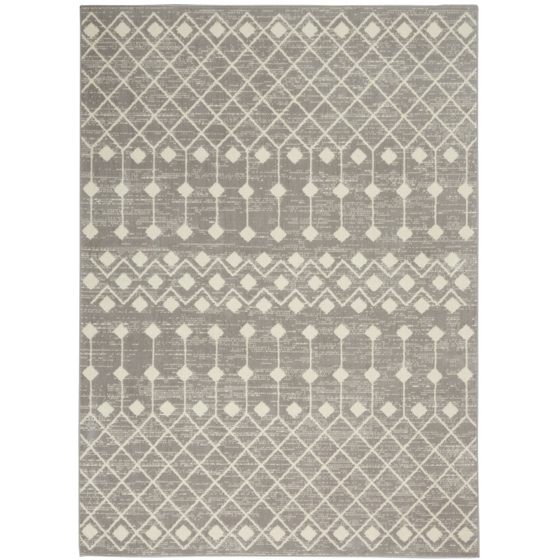 Tapis gris Bo Boian, Rectangle 6 pi x 9 pi