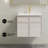 St. Tropez 24" Wall-Mounted Bathroom Vanity In White Oak With Sink Top-160795841-160795842