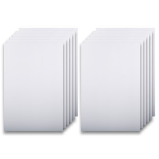 CTG No Lap Board Whiteboard (Set of 10)