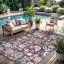 Tapis floral intérieur / extérieur-1106975645