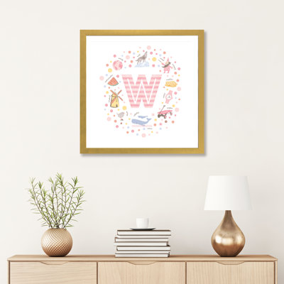 " Letter W "