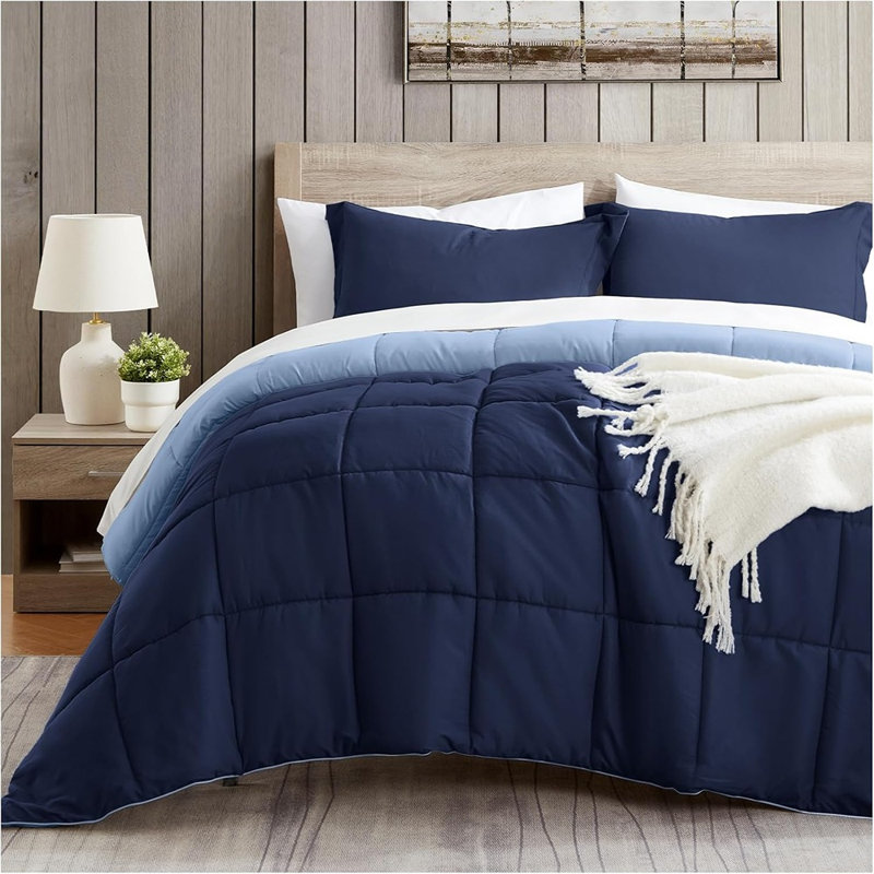 Plaid Comforter Set