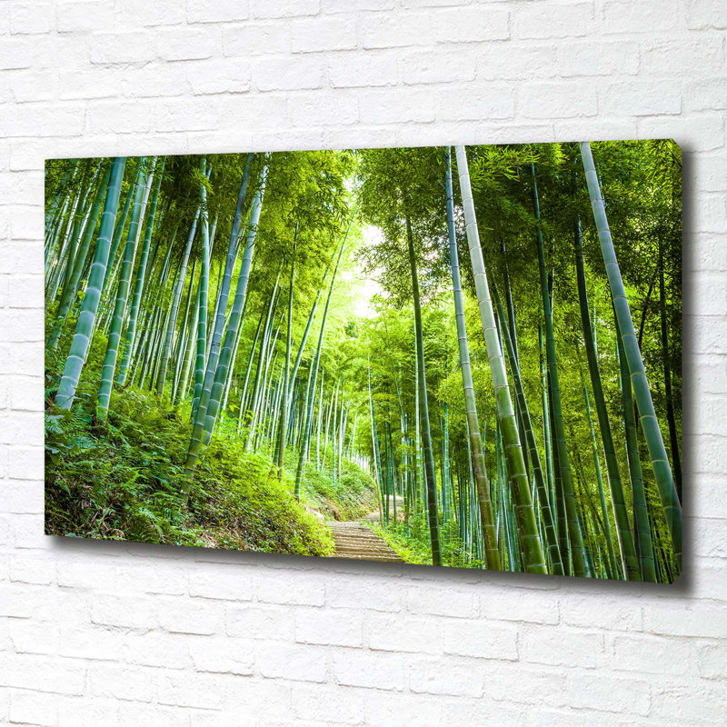 Bamboo Forest - Wrapped Canvas Print