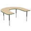 Table d'activité 60 "x 66" en forme de T avec pieds réglables-592723508-592723513-538156477