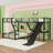 Metal Bunk Bed With L-Shaped Desk, USB Ports And Slide-1751049414