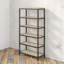 River 178 cm H x 90 cm W Solid Wood Etagere Bookcase