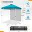 Pavillon de jardin en acier-124871711