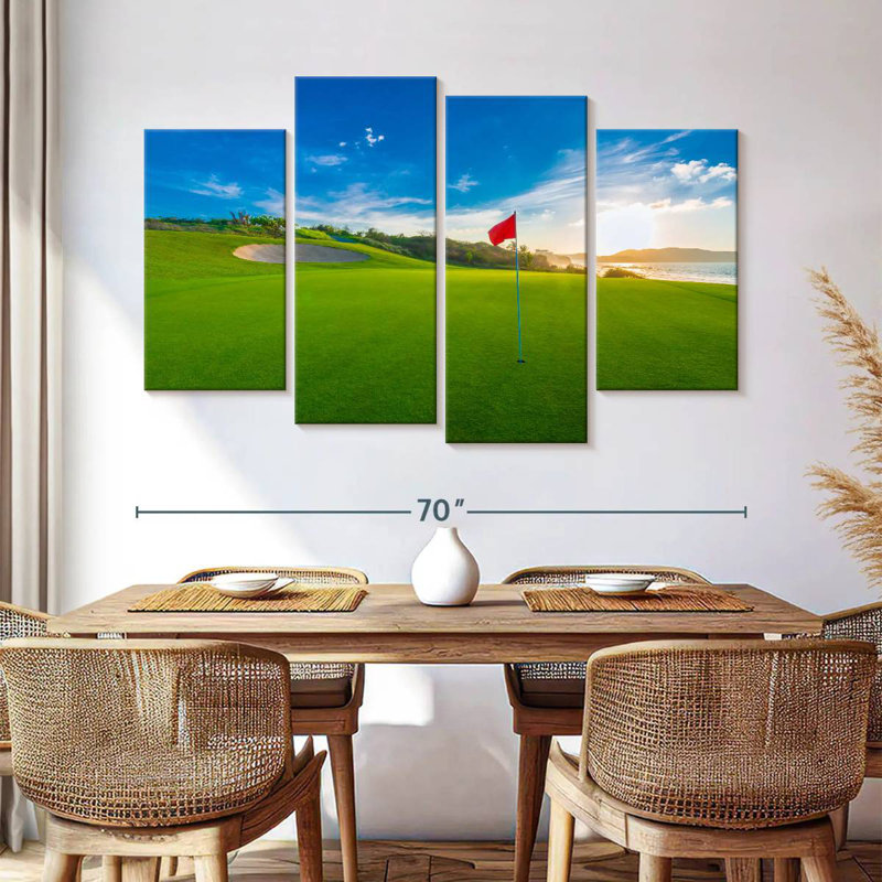 Sireci Golf Course Red Flag, 42" H x 68" W