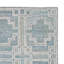 Tapis Lesy, motif géométrique touffeté à la main, gris, laine ivoire-99376402