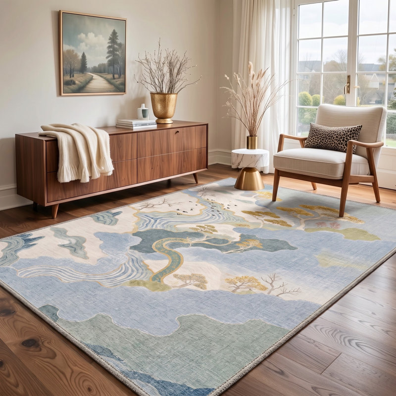 Rectangle Animal Print Area Rug, Rectangle 160x230cm