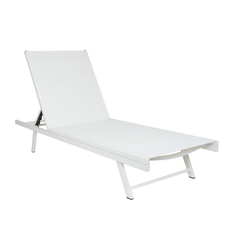 Légère et durable avec méridienne en aluminium antirouille et filet confortable