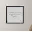 «And Ils Lived Happily», reproduction d'art textuel sur papier encadré-1235367806