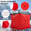 Tente de pêche sur glace isolée pour 3-4 personnes - Tissu Oxford robuste, housse de pluie imperméable, évent de cheminée et ancres-120622518