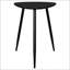 Black 2-Piece Triangular Coffee And End Table Set