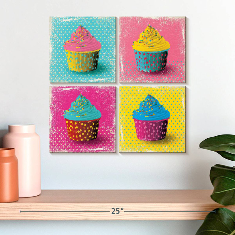 Petits gâteaux à pois Yarlin, H 18 po x l 18 po