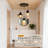 Modern Ribbed Glass 3 -light Pendant Light