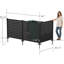 3-Panel Vinyl Privacy Screen – 48" H X 50" W, -Like, 11" Steel Stakes, For AC/Trash/Pool Equipment-125124940