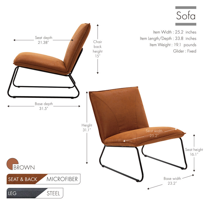 Guthrie Upholstered Slipper Chair