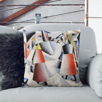 Village After Snowstorm Scatter Cushion