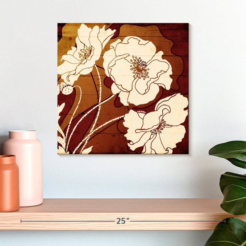 Harnek, fleur d'automne, H 16 po x l 16 po