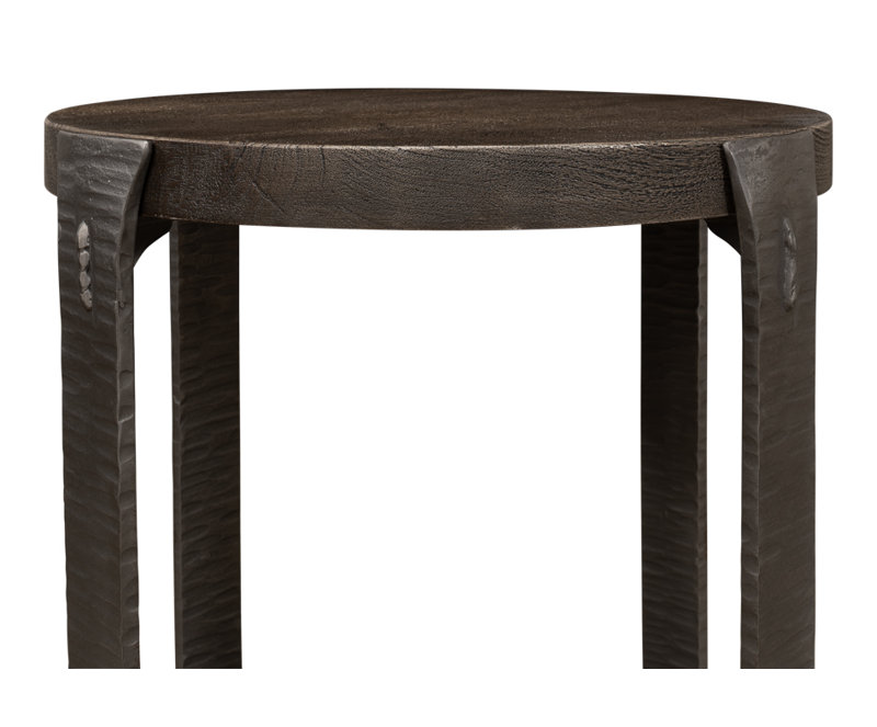 Solid Wood End Table
