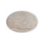Table d'appoint ovale / extérieure en béton, table d'appoint ovale