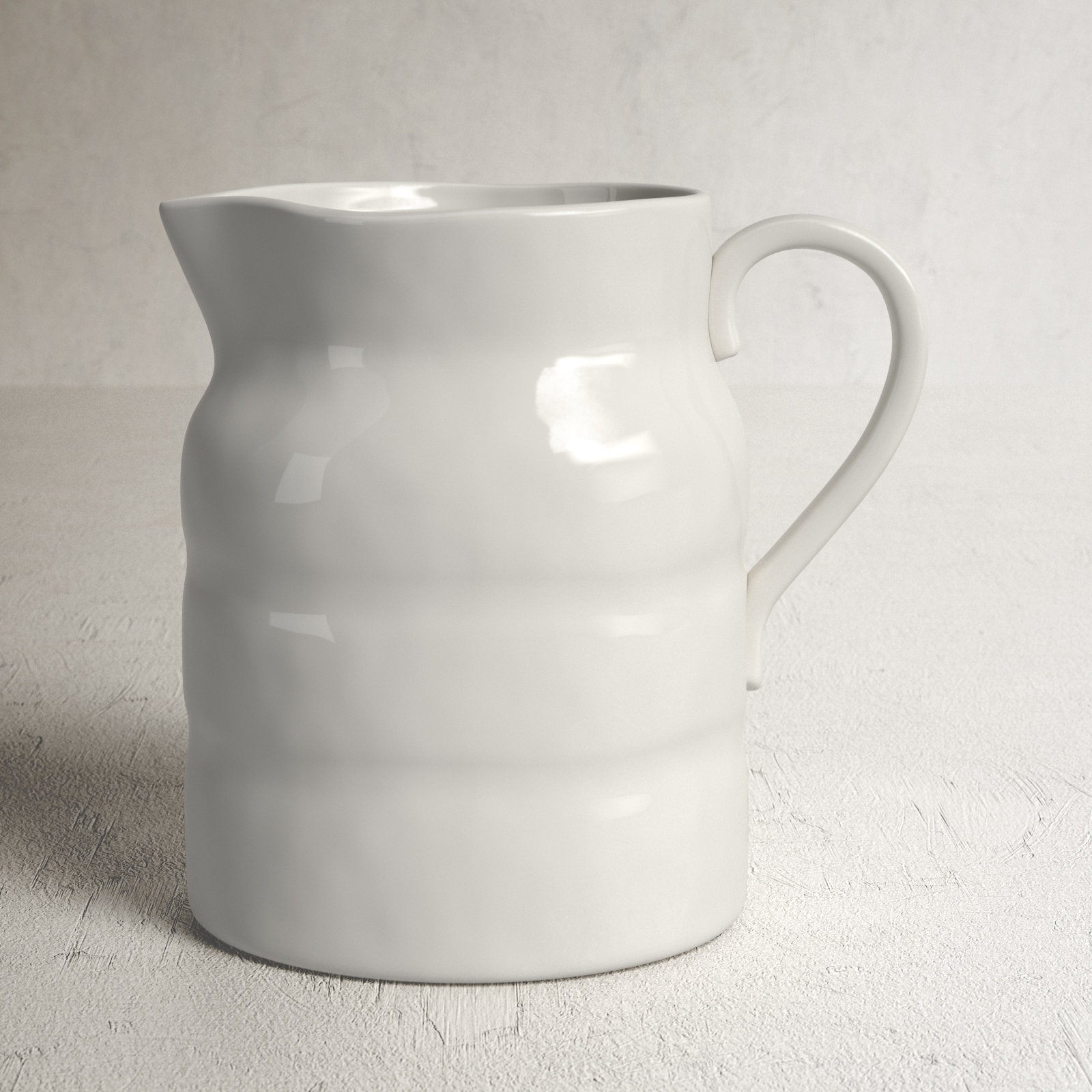 Birch Lane™ Adrielle Stoneware Vintage Reproduction Pitcher & Reviews | Wayfair