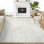Tapis moderne crème et croisé Abani Cupp COZ130A
