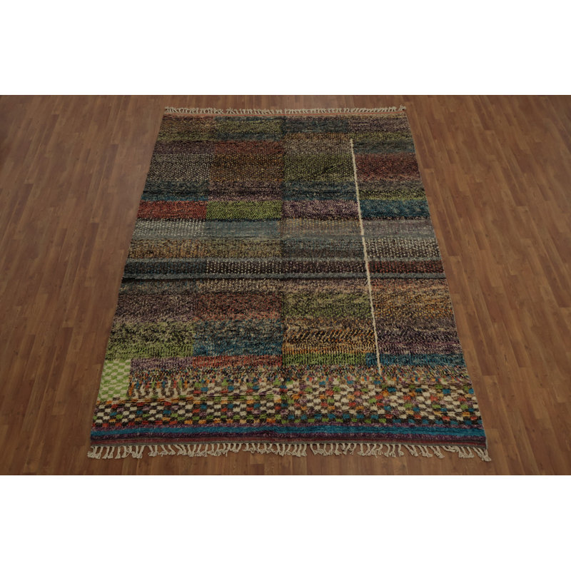 Tapis marocain multicolore 8 x 11