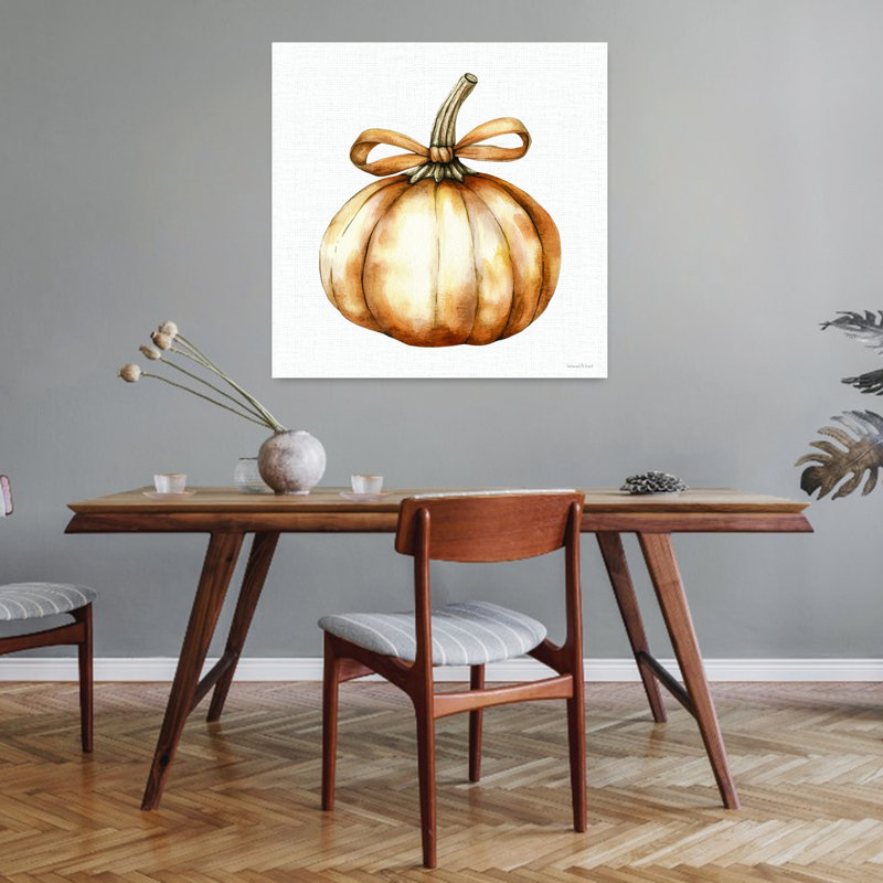 «Autumn Bows 2», art mural rustique abstrait d'automne, H 32 po x l 32 po