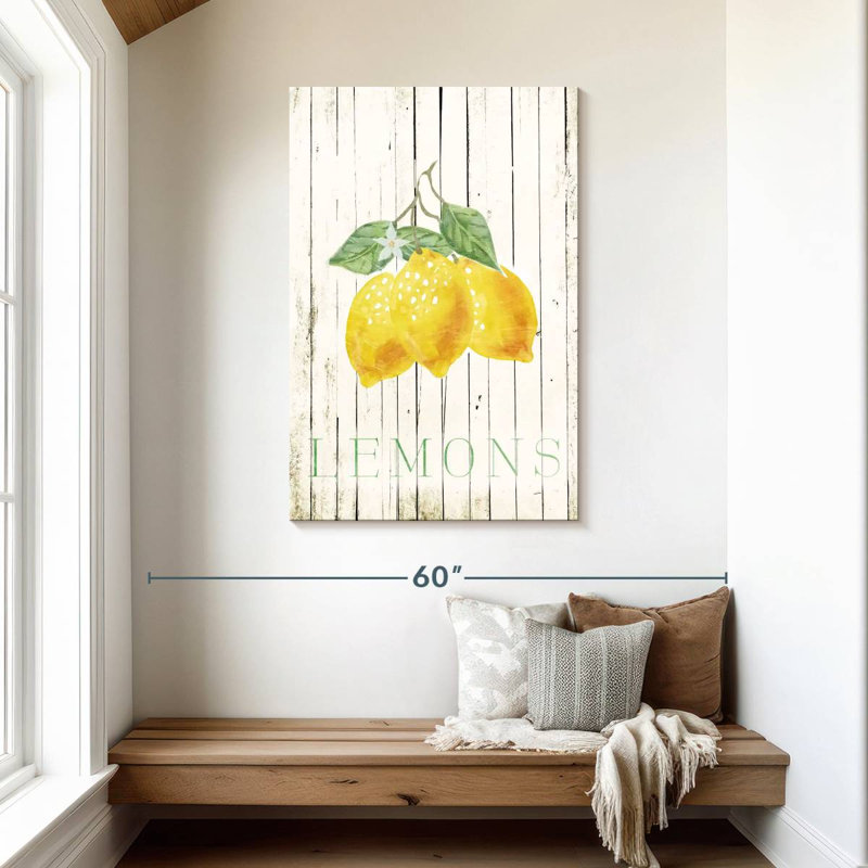 Citrons Yarlin, H 45 po x l 30 po