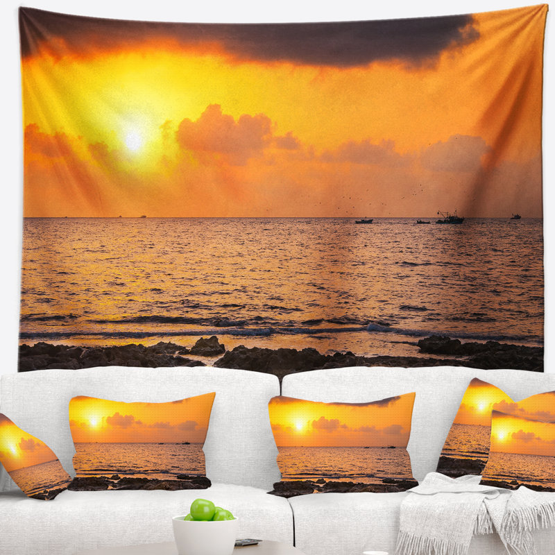 Polyester Tapestry, 50" H x 60" W
