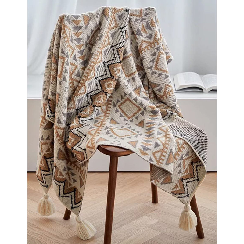 Knitted Throw Blanket