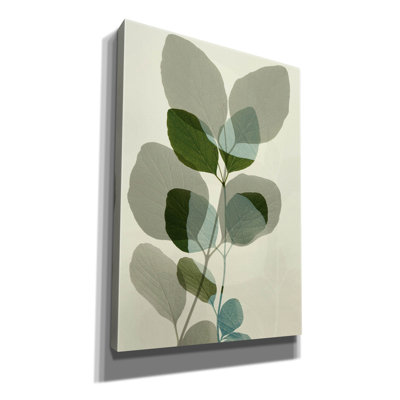 Epic Graffiti 'Green Leaves 10' by Ian Winstanley Canvas Wall Art
