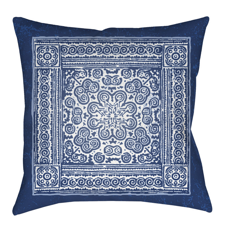 Indoor/Outdoor Throw Pillow, 20" H x 20" W x 4" D