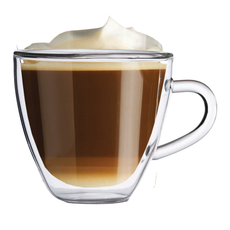 Basile Glass Cappuccino Cup