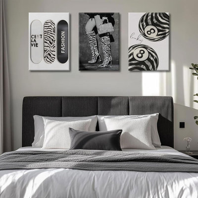 3 Piece Wrapped Canvas Set