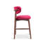 Zeidler Upholstered Counter Stool with Solid Wood Frame-1956358087