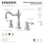 Robinet de salle de bain espacé Kingston-11174475