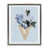 Cadre flottant gris lustré sélectionné