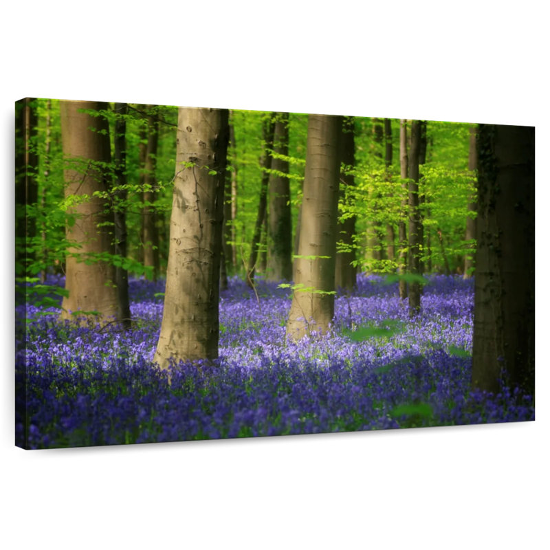 Harnek Enchanting Flowers Forest, 34" H x 51" W