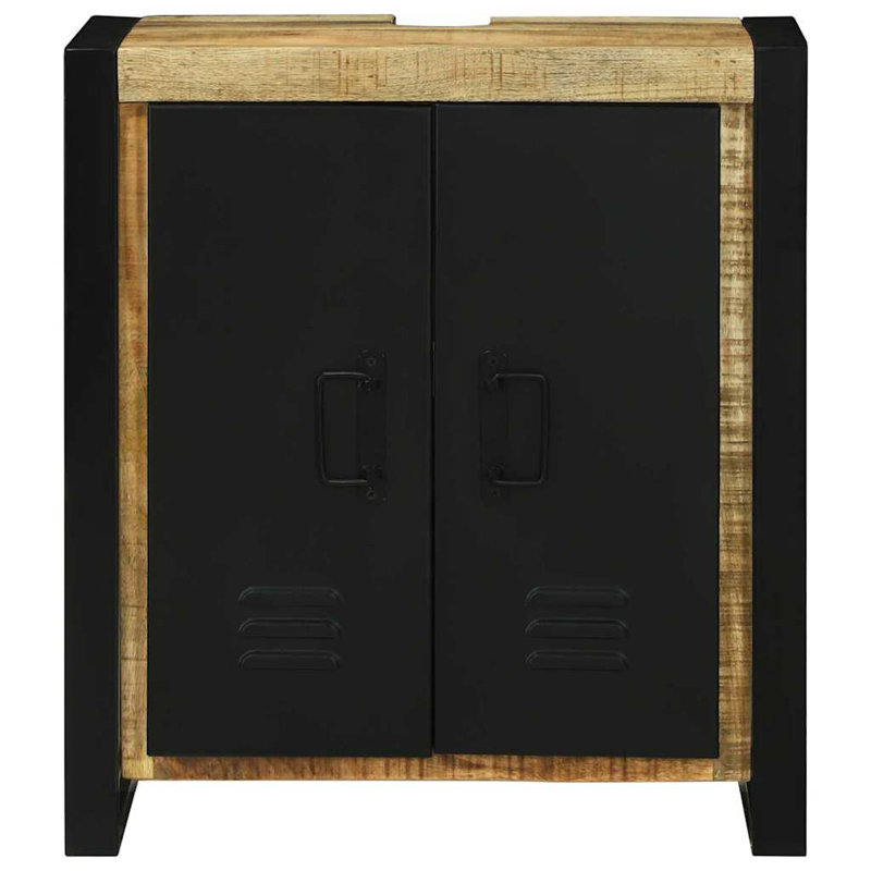 55Cm Single Bathroom Vanity Base Only, Natural