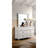 White Square Mirror