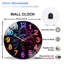 Horloge murale Neon