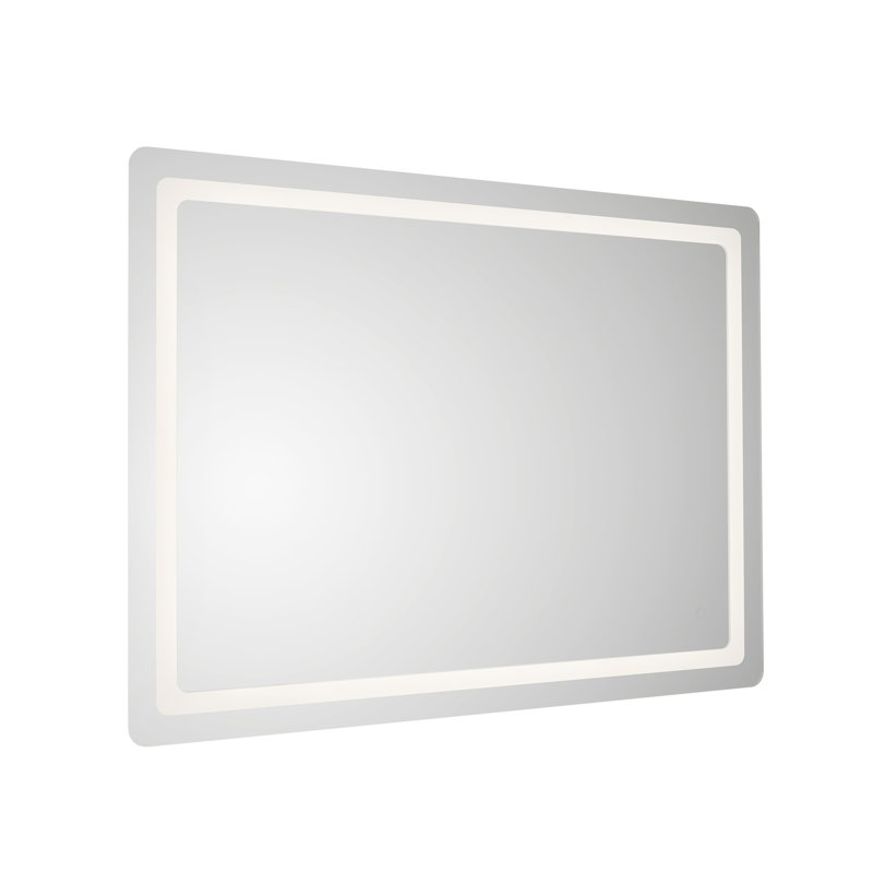 Seneca Rectangle Lighted Wall Mirror,  36"H x 48"W x 1.75"D